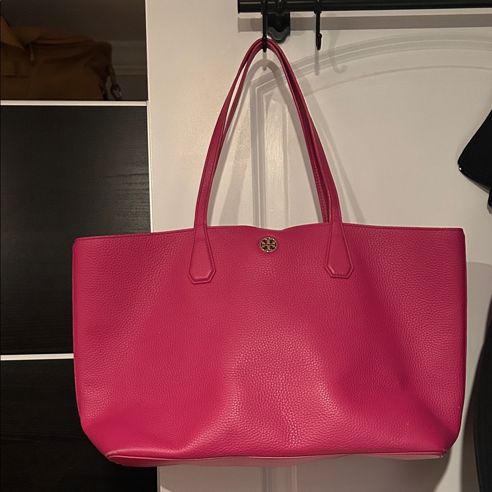 Tory Burch Vibrant Pink Tote